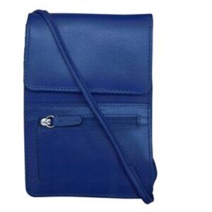 ILI RFID Leather Crossbody/Organizer